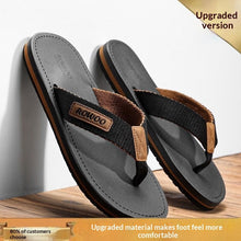 Load image into Gallery viewer, Men's Non-Slip Beach Sandals - Thick Sole Comfort Slides for Outdoor Wear