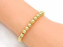 Load image into Gallery viewer, CZ Roundelle Gold Silver Spacer, Sku#B342