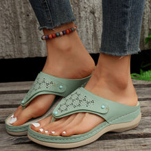 Load image into Gallery viewer, Women's Thong Sandals | Summer Beach Flip Flops Open-Toe PU Slippers