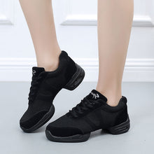 Load image into Gallery viewer, Women's Breathable Mesh Jazz Dance Shoes - Lightweight Lace-Up Sneakers for Modern Dance, Fitness &amp; Square Dancing