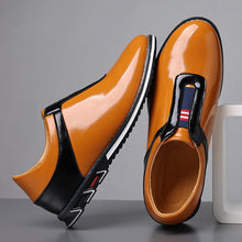 Load image into Gallery viewer, Men's Slip-On Casual Leather Shoes | Wax PU Upper | Round Toe | Sizes EU 39–48