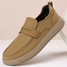 Load image into Gallery viewer, Men's Casual Slip-On Leather Shoes