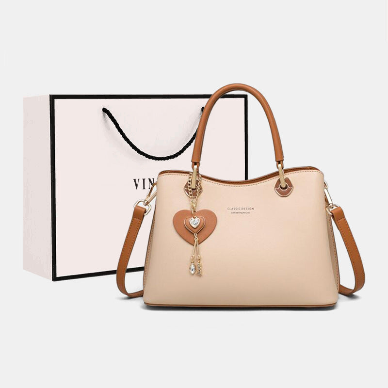 Women's Genuine Leather Multi-functional Tote & Crossbody Bag | Sarah Express