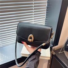 Load image into Gallery viewer, Women's PU Leather Crossbody Bag | Adjustable Strap Zipper Shoulder Handbag