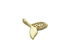 Load image into Gallery viewer, CZ Enamel Shark Tail Charm, Sku#LD198