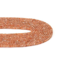 Load image into Gallery viewer, 2.5mm Golden Sunstone Faceted Cube Beads, Sku#U1528