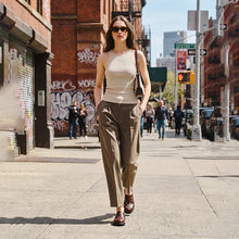 Load image into Gallery viewer, Full Grain Leather Studded Mules