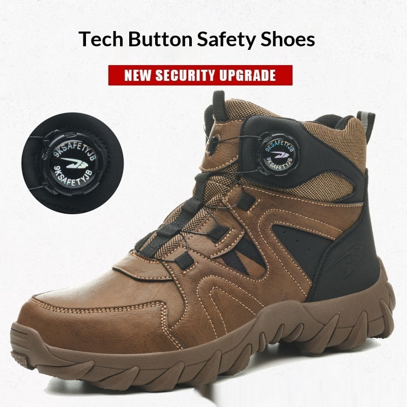 Men's Steel Toe Safety Work Boots