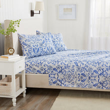 Load image into Gallery viewer, Watercolor Floral Sheet Set - Delia Collection