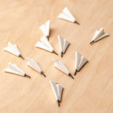 Load image into Gallery viewer, Bundle: Wooden Map and Airplanes Pins