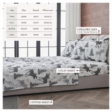 Load image into Gallery viewer, Lodge Printed Sheet Set - Mountain Ridge Collection