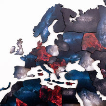 Load image into Gallery viewer, 3D Wooden World Map Alcor