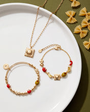 Load image into Gallery viewer, Pasta Girl Beaded Bangle