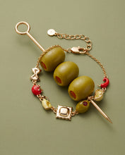 Load image into Gallery viewer, Pasta Girl Linear Bracelet