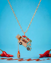 Load image into Gallery viewer, Taco Truck Locket Necklace