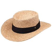 Load image into Gallery viewer, Peter Grimm Americana - Moroccan Straw Gambler Golf Hat