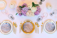 Load image into Gallery viewer, Pink Waves Salad Plate-Set of 4
