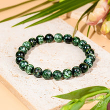 Load image into Gallery viewer, Angel Energy – Rare Seraphinite Bracelet of Transformation