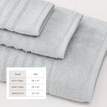 Load image into Gallery viewer, Luxury Combed Cotton Bath Towel Set - Karina Collection
