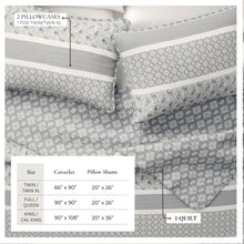 Load image into Gallery viewer, Stripe Quilt - Kadi Collection