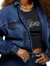 Load image into Gallery viewer, Denim Chain Link Jacket