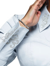 Load image into Gallery viewer, Trick 'em Corset Shirt - Sky