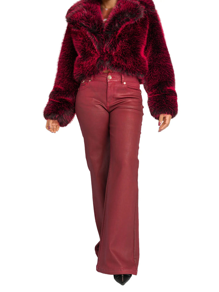 Wide-Leg Jean - Red Delicious
