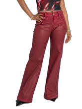 Load image into Gallery viewer, Wide-Leg Jean - Red Delicious