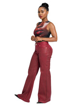 Load image into Gallery viewer, Wide-Leg Jean - Red Delicious