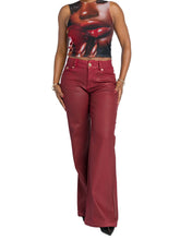 Load image into Gallery viewer, Wide-Leg Jean - Red Delicious
