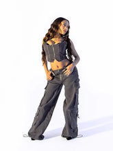 Load image into Gallery viewer, Stretch Twill Bustier Vest
