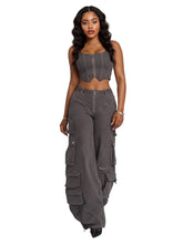 Load image into Gallery viewer, Stretch Twill Bustier Vest