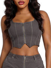 Load image into Gallery viewer, Stretch Twill Bustier Vest