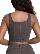Load image into Gallery viewer, Stretch Twill Bustier Vest