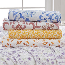Load image into Gallery viewer, Watercolor Floral Sheet Set - Delia Collection