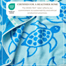 Load image into Gallery viewer, Cotton Velour Beach Towel - Maui Collection
