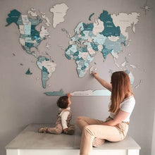Load image into Gallery viewer, Bundle: Colored Map, Photo Frames, Flags and Airplanes Pins
