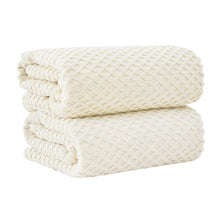 Load image into Gallery viewer, Cotton Diamond Waffle Weave Bath Towel Set - Grayson Collection