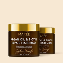 Load image into Gallery viewer, Argan Oil &amp; Biotin Hair Repair Mask
