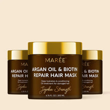 Load image into Gallery viewer, Argan Oil &amp; Biotin Hair Repair Mask