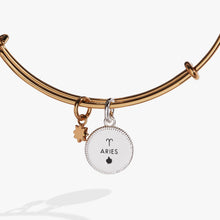 Load image into Gallery viewer, Aries Zodiac Charm Bangle