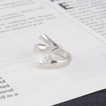 Load image into Gallery viewer, Artisan Asymmetric Diamond Ring Edgy Glamour for Standout Moments (MAC282)