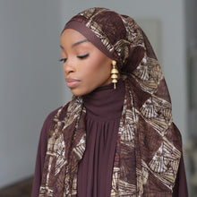 Load image into Gallery viewer, Artisan-Dyed Printed Versatile Hijab‌ (MH169)