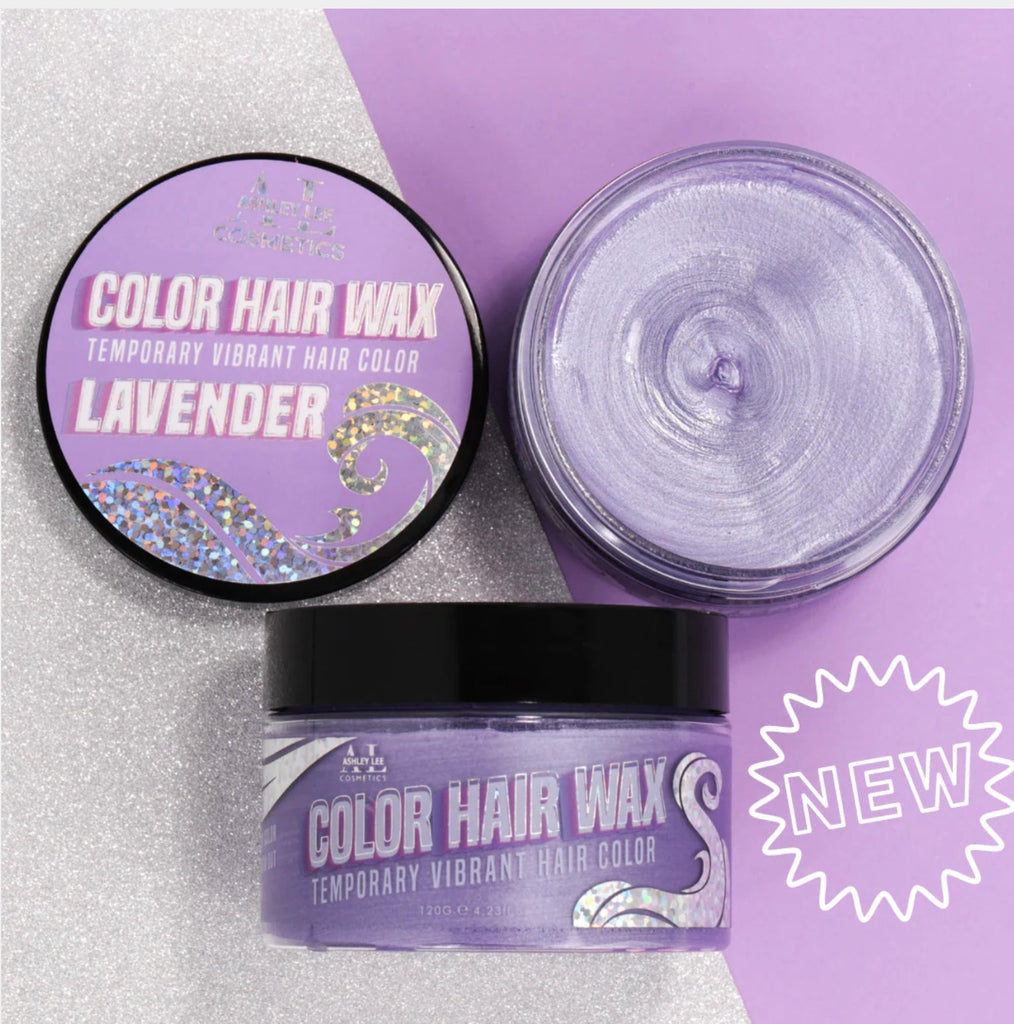 ashley lee color hair wax  lavender