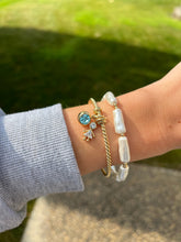 Load image into Gallery viewer, March Birthstone Interchangeable Charm