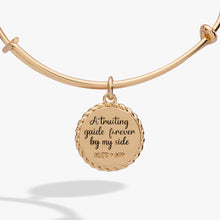 Load image into Gallery viewer, Aunt 'A Trusting Guide Forever By My Side' Charm Bangle