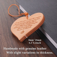 Load image into Gallery viewer, Handcrafted Islamic Car Mirror Hanger | Premium Leather Islamic Car Ornament with Geometric (MAC260)