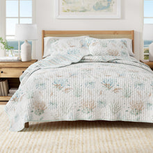 Load image into Gallery viewer, Coastal Printed Cotton Quilt Set - Santa Barbara Collection