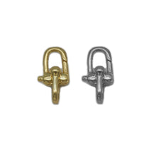 Load image into Gallery viewer, Silver Gold U shape Clasp, Sku#H335