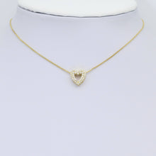 Load image into Gallery viewer, CZ Heart Star Spacer Connector Charm Beads, sku#A312